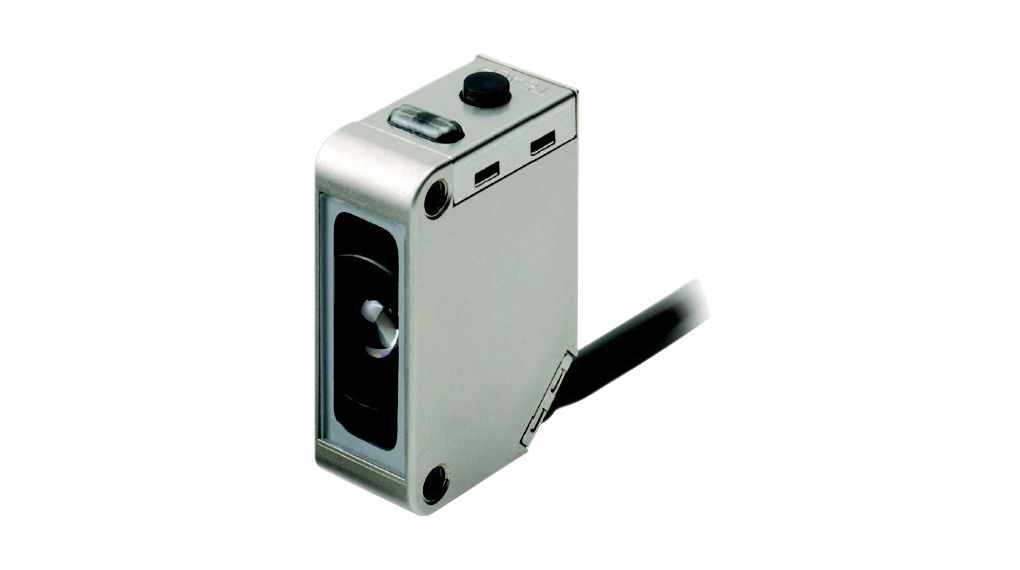 Capteur photoélectrique PNP 500mm 1ms 30V 100mA LED, rouge Câble, 2 m IP67 / IP69K E3ZM